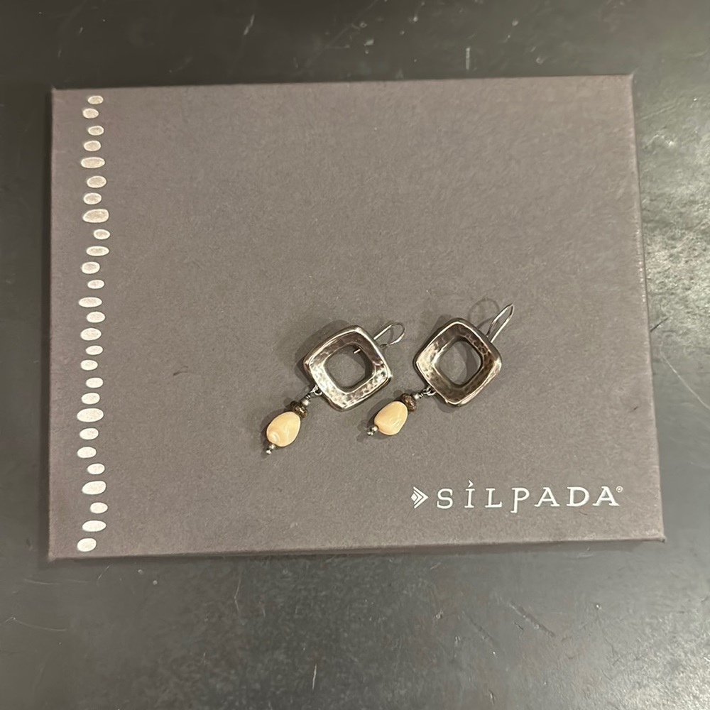Silpada sterling silver earrings
